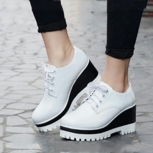 Sepatu Wanita Boots Wedges Sbo319 Tokopedia