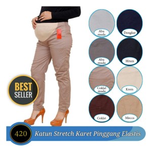 Celana Hamil Katun Stretch Celana Ibu Hamil Celana Panjang Ibu Hamil Tokopedia