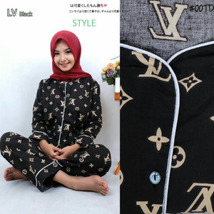 Piyama Baju Tidur Lv Celana Panjang Tokopedia