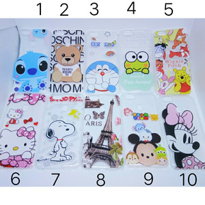 Case Soft case Karakter For Vivo V7 Y69 Biasa/ Softcase Vivo V7 Finger