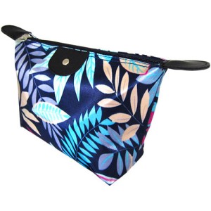 Promo Styled Make Up Pouch Tas Kosmetik Daun Biru Acc01388 Tokopedia