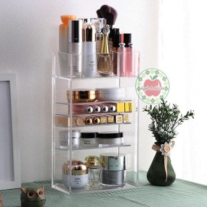 Rak Kosmetik Tempat Make Up Cermin Rias Almari Meja Kotak Tokopedia