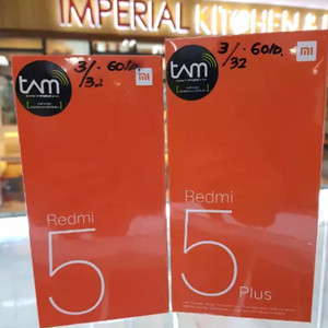 Xiomi Redmi 5 Ram 3gb Rom 32gb Segel Tam Tokopedia