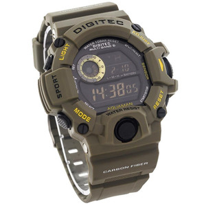 Jam Tangan Digitec Dg 2064t Black Original Tokopedia