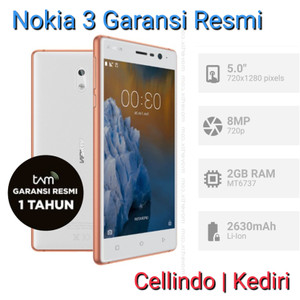 Nokia 3 Ram 2gb Internal 16gb Garansi Resmi Tokopedia