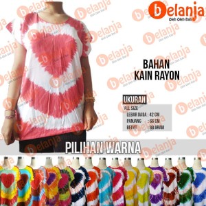 Baju Kaos Atasan Pelangi Bali Kaos Bali Tokopedia