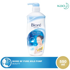Biore Body Foam Pure Mild Refill 450ml Tokopedia