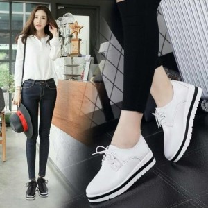 Sepatu Wanita Kets Casual Sk01 Tokopedia