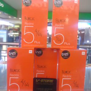 Redmi 5 Plus Tam Ram 4 64 Gb Black Garansi Resmi Tam Tokopedia