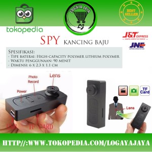 Kamera Kancing Baju Spy Camera Tokopedia