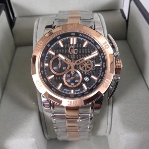 Guess Collections Gc X11001g2s Silver Rosegold 47mm Original Tokopedia
