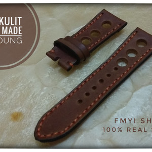 Tali Jam Kulit Crazy Horse Vintage Brown Tokopedia