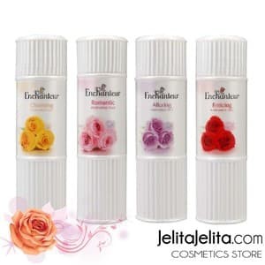 Terlaris Bedak Parfum Enchanteur Perfumed Talc Alluring Purple Kosmetik Tokopedia