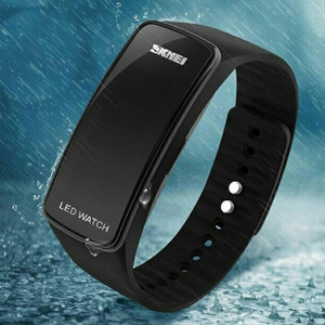 Jam Tangan Gelang Wristband Led Skmei 1265 A Original Tokopedia