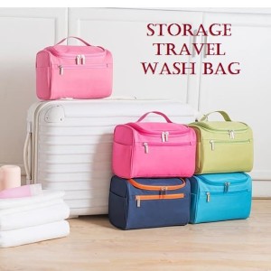 Storage Travel Wash Bag Toiletry Cosmetic Bag Tas Kosmetik Tokopedia