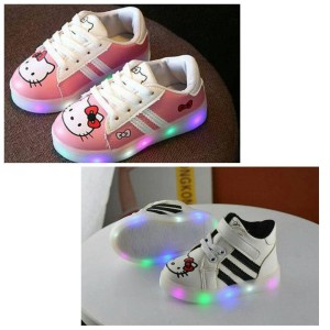 Sepatu Anak Perempuan Import Hello Kitty Perekat Tokopedia