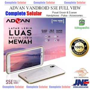 Advan Vandroid S5e Full View Warna White Tokopedia