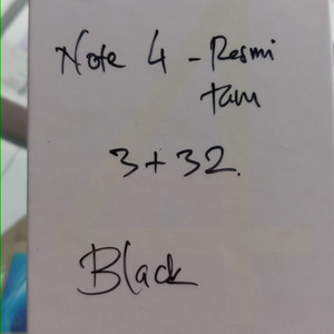 Xiaomi Note 4 Ram 3gb Internal 64gb Tokopedia
