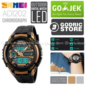 Jam Tangan Sport G Shock Ga500 Blackgold Tokopedia