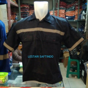 Baju Kerja Safety Lengan Pendek Tokopedia