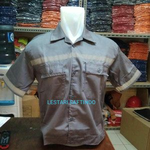 Baju Kerja Safety Lengan Pendek Tokopedia