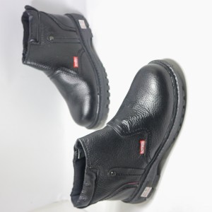 Sepatu Safety Boyken Resleting Kulit Asli Berkualitas Harga Terjangkau Tokopedia