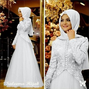 Gamis Baju Wanita Muslim Salema Syari Tokopedia
