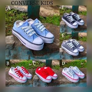 Sepatu Anak Converse Kids 26 30 Sepatu Sekolah Anak Tokopedia