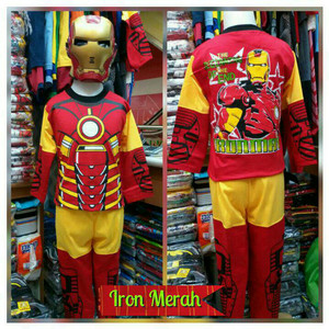 Baju Kostum Anak Ironman Baju Anak Laki Laki Tokopedia