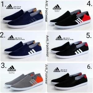 Sepatu Casual Slop Adidas Tokopedia