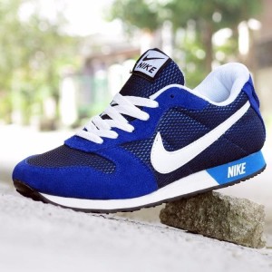 Sepatu Pria Nike Waffle Trainner Hitam Kuning Sport Joging Olahraga Lari Kets Tokopedia