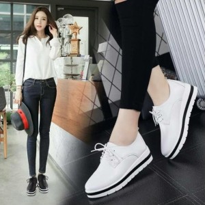 Sepatu Wanita Kets Casual Sk01 Tokopedia