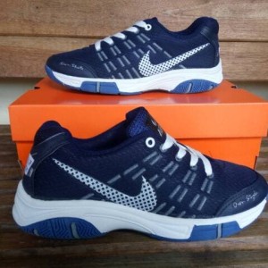 Sepatu Sport Nike Airmax Badminton Hitam Tokopedia