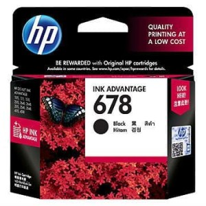 Tinta Hp 678 Black Tokopedia