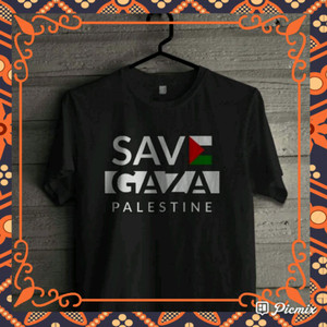 Kaos Baju Save Gaza Palestina Tokopedia