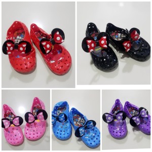 Sepatu Anak Perempuan Soft Gel Wedges Frozen Tokopedia
