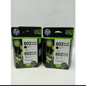 Tinta Hp 802 Combo Black Dan Color Tokopedia
