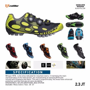Catlike Whisper Mtb Shoes Black Sepatu Sepeda Gunung Tokopedia