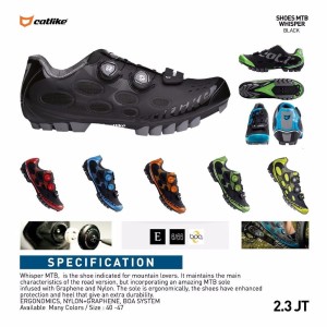 Catlike Whisper Mtb Shoes Black Sepatu Sepeda Gunung Tokopedia