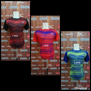 Baju Badminton New Lining Kaos Olahraga Bulutangkis Tokopedia