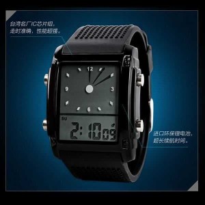 Jam Tangan Pria Digital Trendy Skmei 0814 G Original Tokopedia