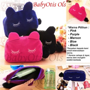 Tas Dompet Alat Kosmetik Make Up Makeup Cosmetic Hand Pouch Bag Bags Handbag Travel Organizer Charming Water Resistant Murah Tokopedia