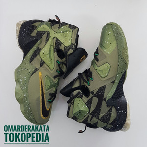 Sepatu Basket Nike Lebron James Xiii Elite Ep Original Bnib White Red Tokopedia