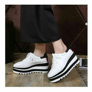 Sepatu Wanita Wedges Putih Tokopedia