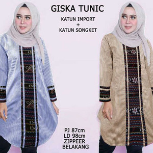 Baju Hijab Atasan Batik Batik Hijab Tokopedia