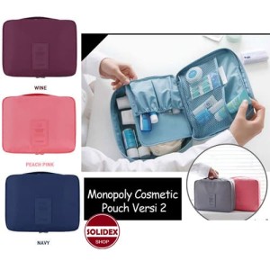 Termurah Tas Kosmetik Organizer Cosmetic Monopoly Pouch A316 Tokopedia