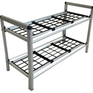 Rak Sepatu Aluminium 2 Susun Tokopedia