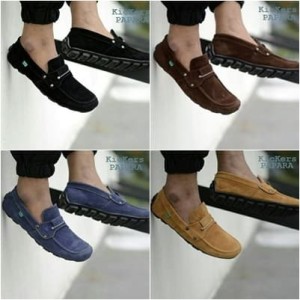 Sepatu Pria Kickers Slop Suede Tokopedia