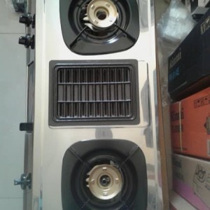Rinnai Ri514a Kompor Gas 2 Tungku Griller Tokopedia