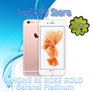 Iphone 6s 64gb Rose Gold Bonus Shining Chrome Ume Original Tokopedia